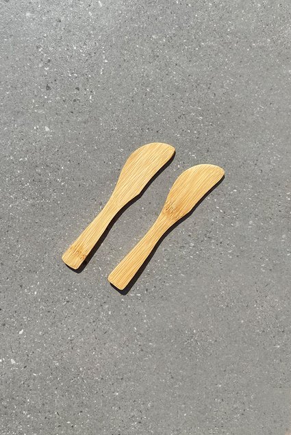 par de espatulas de bambu1